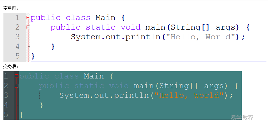 notepad++更改背景色