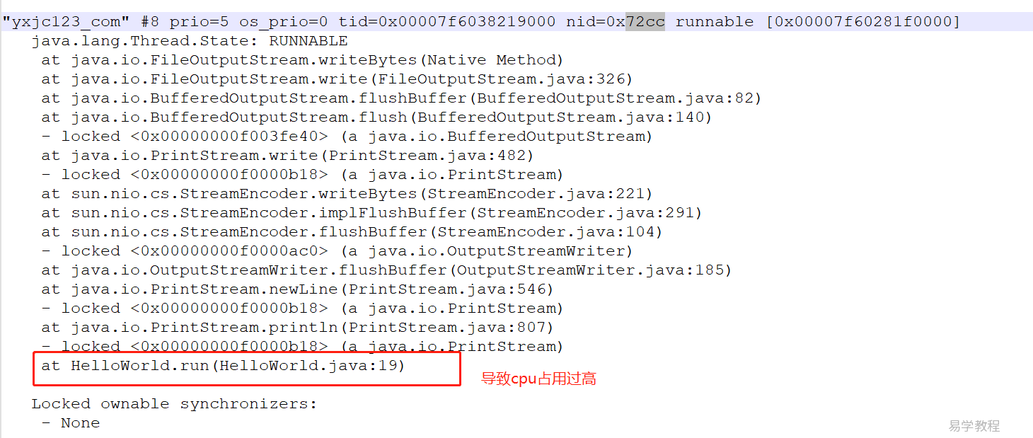 JVM调优工具jstack命令