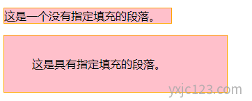 css padding 内边距
