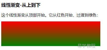css 渐变色