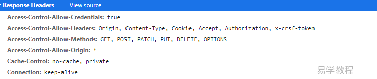 nginx 跨域配置