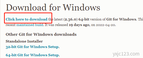 windows 安装git环境