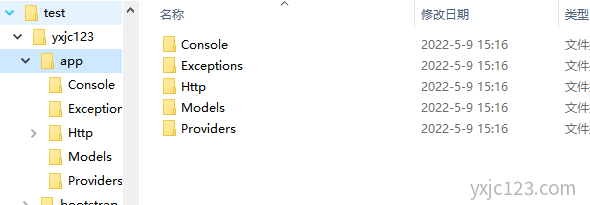 Laravel 项目结构