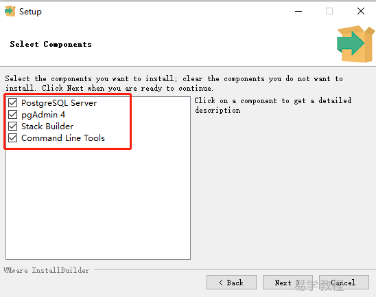 Windows 安装 PostgreSQL 数据库