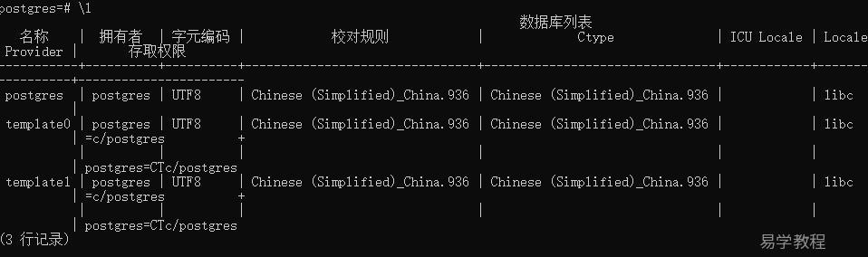 使用 SQL Shell & pgAdmin 连接 PostgreSQL 数据库