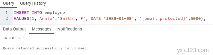 PostgreSQL 更新或新增